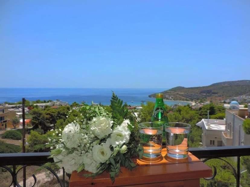 Sunset Rooms Agia Marina  エクステリア 写真