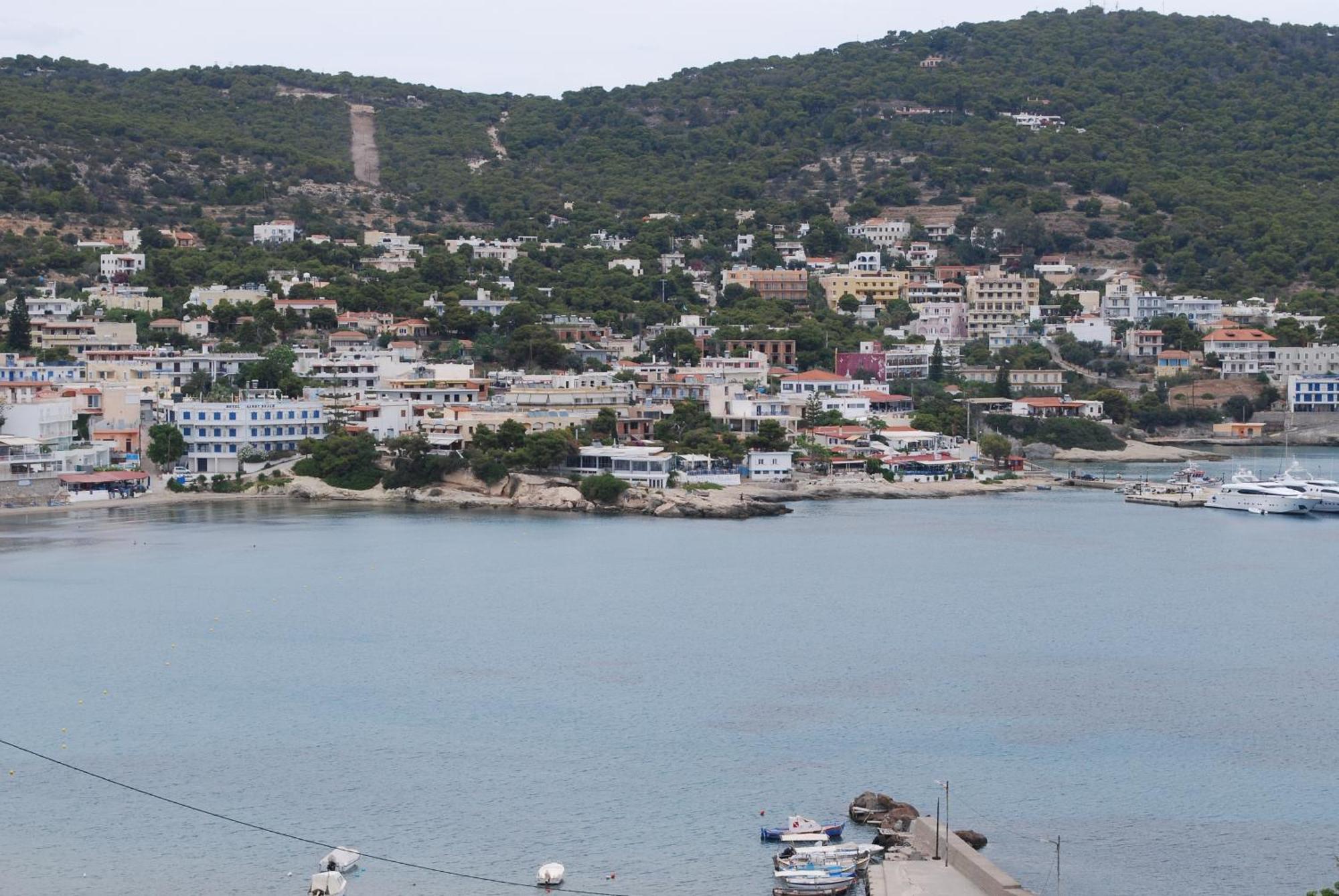 Sunset Rooms Agia Marina  エクステリア 写真