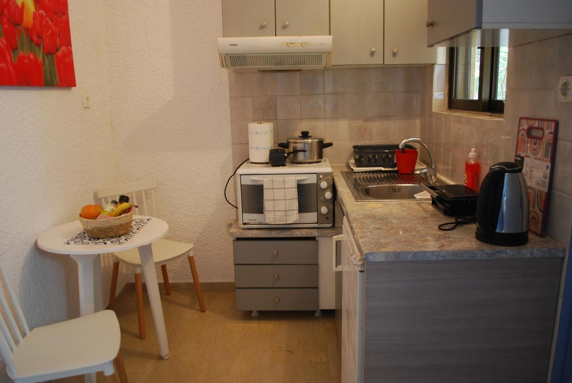 Sunset Rooms Agia Marina  エクステリア 写真