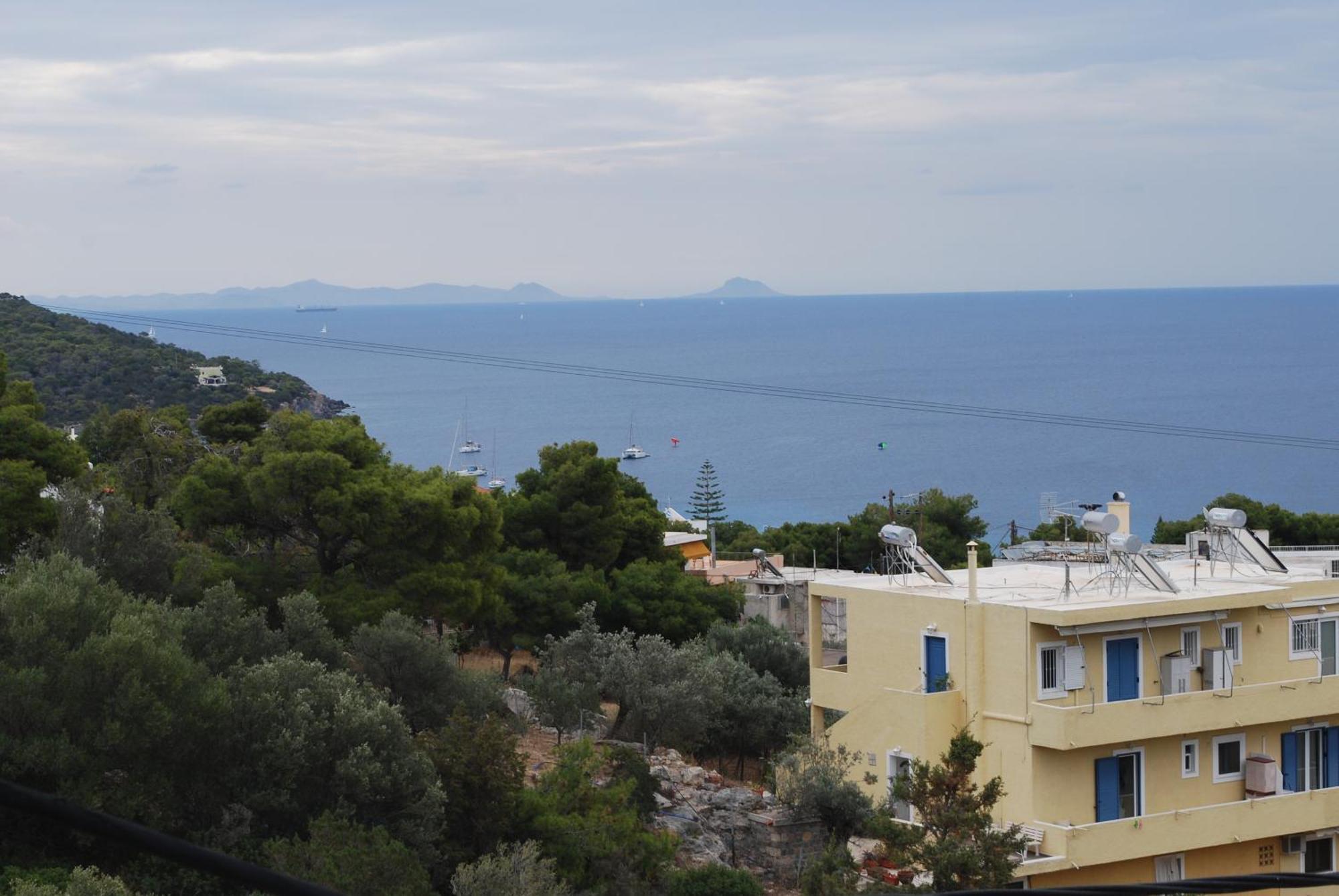 Sunset Rooms Agia Marina  エクステリア 写真